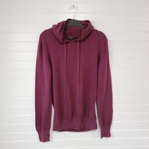 Pact Organic Cotton Hoodie Sweater Womens Size Medium Pullover Hooded